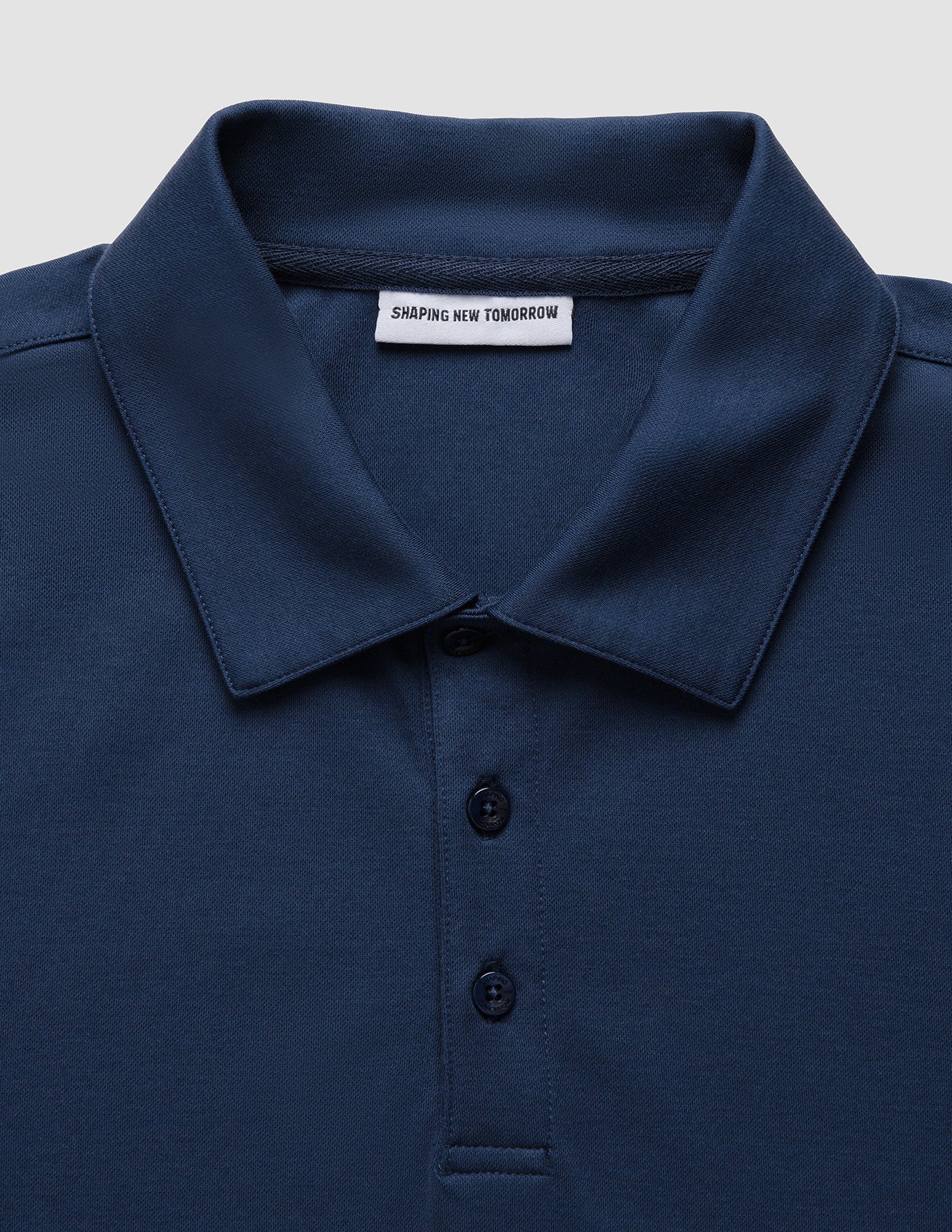 Evolve Pique Polo Navy